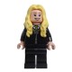 Hannah Abbott with Black Hufflepuff Robe Minifigure