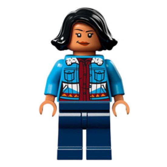 Sammy Gutierrez with Medium Blue Jacket Minifigure