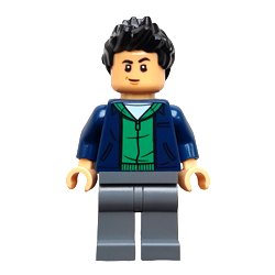 Kenji Kon with Earth Blue Jacket Minifigure