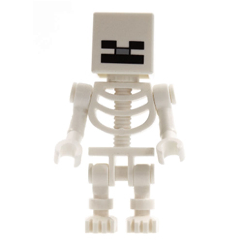 LEGO Part MIN011 Minecraft Skeleton Minifigure LEGO Bricks