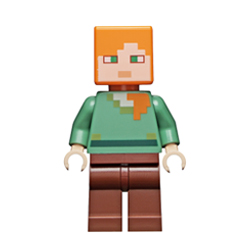 Alex with Reddish Brown Legs Minifigure