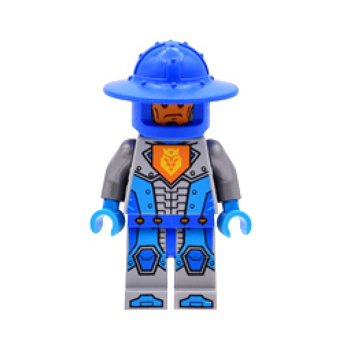 Royal Soldier / King's Guard with Blue Helmet with Broad Brim Minifigure