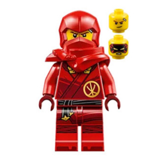 Kai from Dragons Rising with Tunic and Hood Minifigure