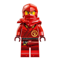 Kai from Dragons Rising with Tunic and Hood Minifigure