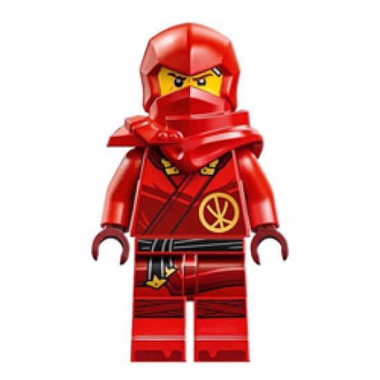 Kai from Dragons Rising with Tunic and Hood Minifigure