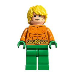 Aquaman with Yellow Tousled Hair Minifigure