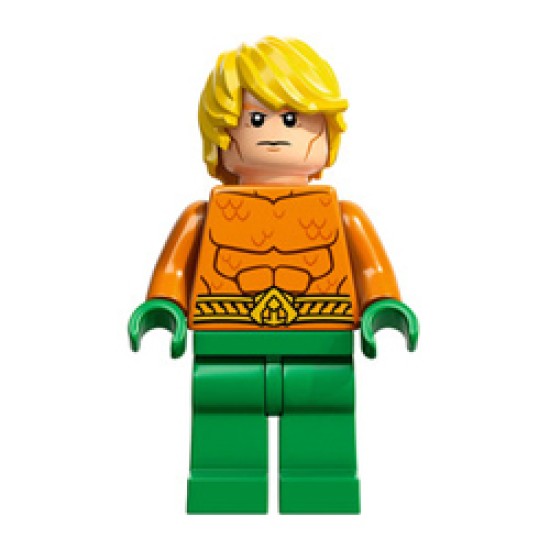 Aquaman with Yellow Tousled Hair Minifigure