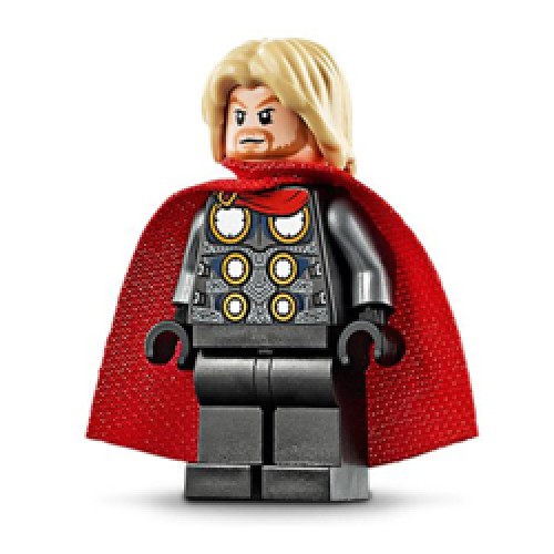 Thor - Spongy Cape with Titanium Metallic Legs Minifigure