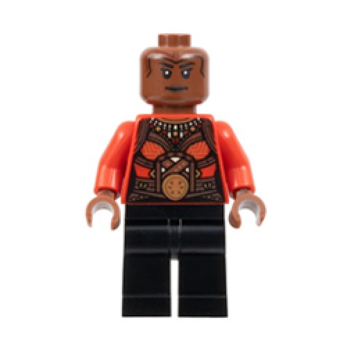 Okoye with Red Top Minifigure