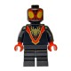 Spin Miles Morales Spider-Man with Gold Spider Logo Minifigure