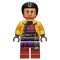 Wong - Bright Light Orange Parka Minifigure
