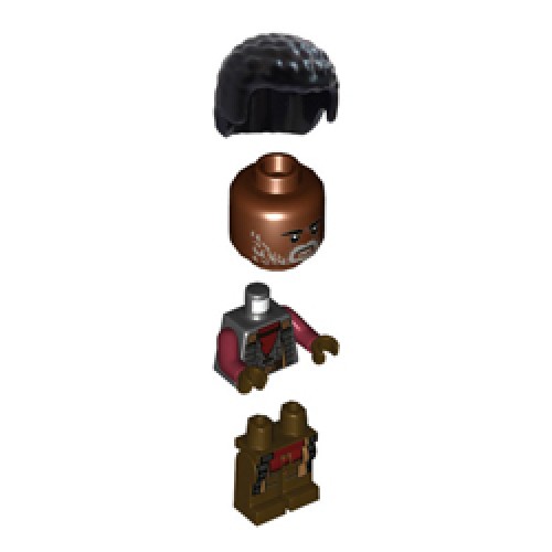 Greef Karga with Black Magistrate Robe Minifigure
